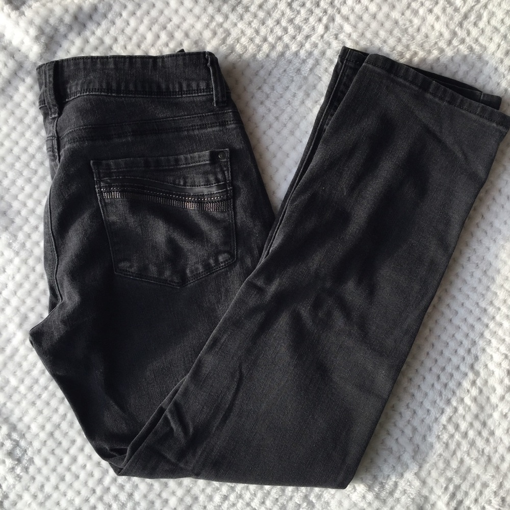 Lee Midrise Black Jeans